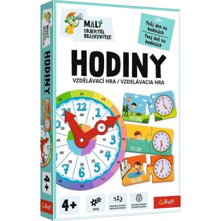 Hra Malý objevitel - Hodiny CZ/SK