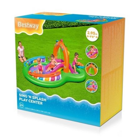 Nafukovací vodní hrací centrum Sing 'n splash™295 x 190 x 137 cm