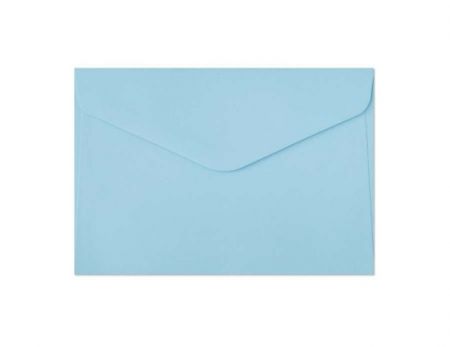 Ozdobné obálky Smooth - B6, 130 g/m2, modré, 10 ks