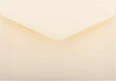 Ozdobné obálky Smooth - C6, 130 g krémová 10 ks