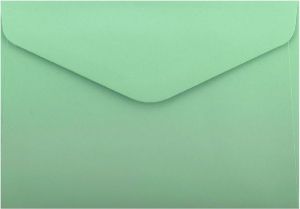 Ozdobné obálky Smooth - C6, 130 g/m2, zelené, 10 ks