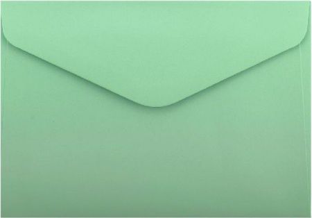 Ozdobné obálky Smooth - C6, 130 g/m2, zelené, 10 ks