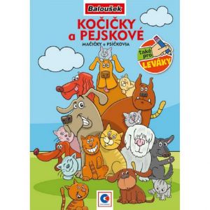 Omalovánka A5 - Kočičky a pejskové (omalovánky) / BO416 / Baloušek tisk