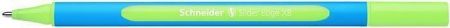 Kuličkové pero "Slider Edge XB", světle zelená, XB, 0,7mm, s uzávěrem, SCHNEIDER
