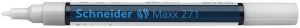 Permanentní lakový popisovač "Maxx 271", bílá, 1-2mm, SCHNEIDER