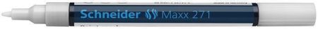 Permanentní lakový popisovač "Maxx 271", bílá, 1-2mm, SCHNEIDER