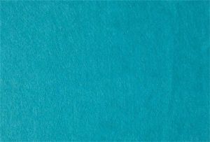 Plst, tyrkysová, A4, 1 mm