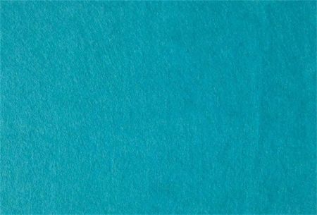 Plst, tyrkysová, A4, 1 mm
