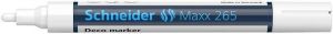 Křídový popisovač "Maxx 265", bílá, 2-3mm, tekutý, SCHNEIDER