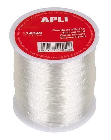 Silikonové elastické vlákno "Creative", 0,7 mm x 100 m, APLI