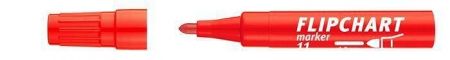 Popisovač na flipchart "Artip 11", červená, 1-3mm, kuželový hrot, ICO