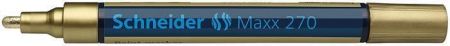 Permanentní lakový popisovač "Maxx 270", zlatá, 1-3mm, SCHNEIDER