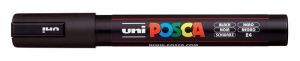 Dekorační popisovač "Posca", černá, 1,8-2,5 mm, UNI