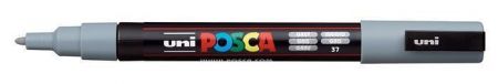 Dekorační popisovač "Posca", šedá, 0,9-1,3 mm, UNI