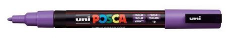 Dekorační popisovač "Posca", purpurová, 0,9-1,3 mm, UNI