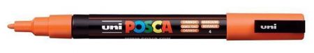 Dekorační popisovač "Posca", oranžová, 0,9-1,3 mm, UNI