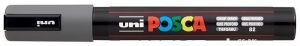 Akrylový popisovač "Posca PC-5M", tmavě šedá, 1,8-2,5 mm, UNI