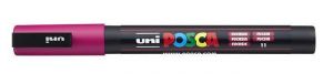 Dekorační popisovač "Posca PC-3M", fuchsie, 0,9-1,3 mm, UNI