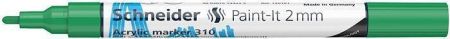 Akrylový popisovač "Paint-It 310", zelená, 2 mm, SCHNEIDER