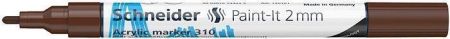 Akrylový popisovač "Paint-It 310", hnědá, 2 mm, SCHNEIDER