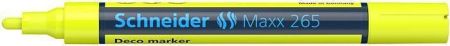 Křídový popisovač "Maxx 265", žlutá, 2-3mm, tekutý, SCHNEIDER