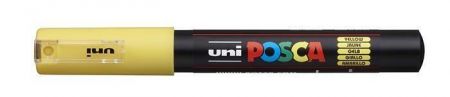 Dekorační popisovač "Posca", žlutá, 0,7 - 1,0 mm, UNI