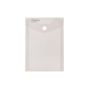 Složka s drukem A6 na výšku Opaline čirá 2-380