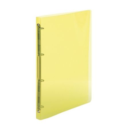 Pořadač PP A5 4kr. Lines žlutá