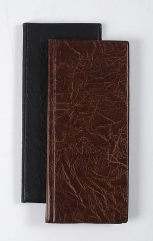 Vizitkář čtyřřadý kůže Eko hnědá 6-199H