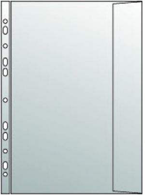 Průhledný obal B4 s chlopní PP - 50kusů