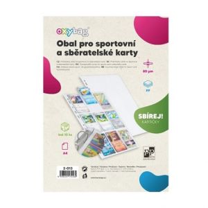 Průhledný obal A4 PP SPORT karty, 80mic lesk, 10ks v bal.