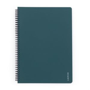 Twin wire blok A4 PP VERDE zelená