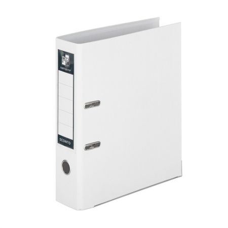 Pořadač A4 poloplast páka 7cm SCONTO bílý