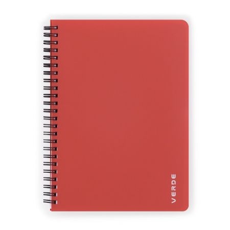 Twin wire blok A5 PP VERDE cihlová