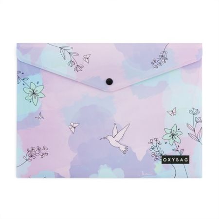 Psaníčko s drukem A4 s tiskem Kolibřík