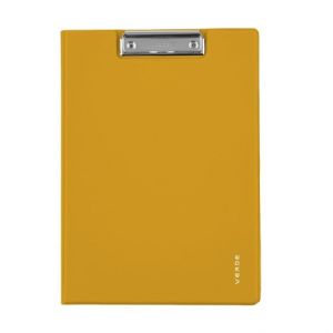 Dvojdeska A4 plast VERDE hořčice