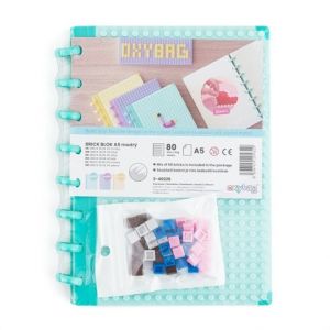 Blok A5 Brick blok modrý