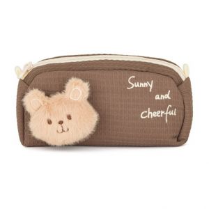 Etue dětská plyšová Medvěd hnědý