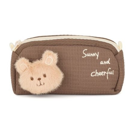 Etue dětská plyšová Medvěd hnědý