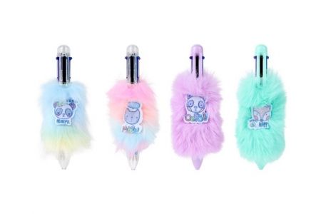 TUŽKA S 6 BARVAMI – PLYŠOVÁ 4 DRUHY