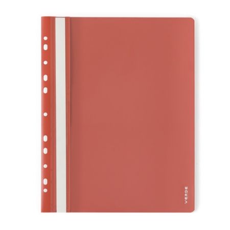 Rychlovazač A4 PP lesk/matt eurozávěs, VERDE cihlová