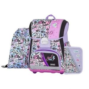 Školní set 3ks PREMIUM Funny Girl