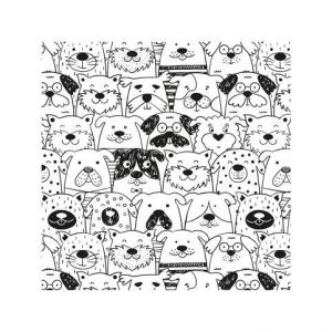 Ubrus do výtvarné výchovy 65x50cm Pets