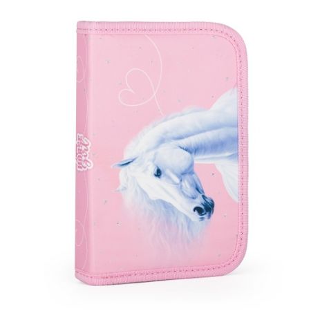 Penál 1 p. 2 chlopně, prázdný kůň romantic