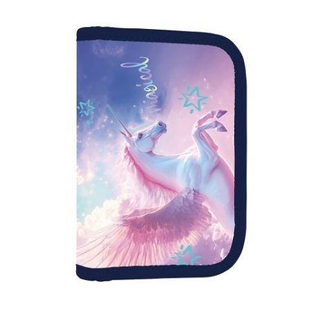 Penál 1 p. 2 chlopně, prázdný Pegas