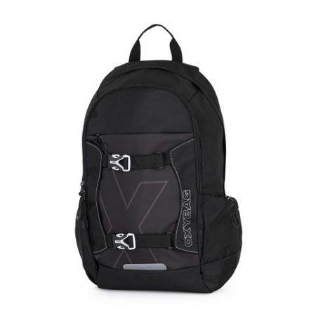 Studentský batoh OXY Zero Black white