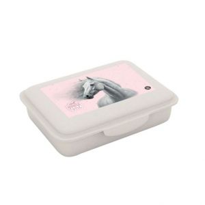 Box na svačinu s přihrádkou kůň romantic