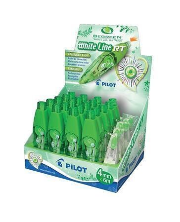 Korekční roller "Whiteline RT", displej, 20ks, 4 mm x 6 m, PILOT