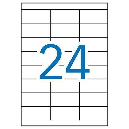 Etiketa, pro laserové tiskárny, 70x35 mm, 6000ks/bal., APLI