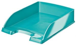 Odkladač "Wow", ledově modrá, plast, LEITZ